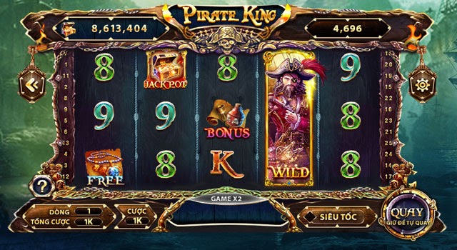 Luật chơi Pirate King tại Zowin